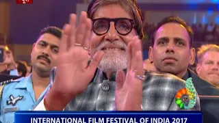 Amitabh Bachchan conferred with 'Indian Film Personality of the Year' award at IFFI 2017