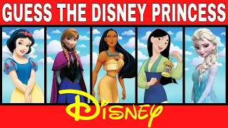 Can You Guess the DISNEY PRINCESS | FUN PUZZLES AND QUIZZES