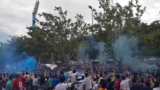 Real Zaragoza - Numancia recibimiento