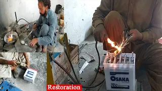 Wao Amazing Restoration Technique of an Old Lead Acid Battery