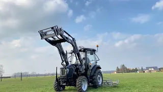 Lovol M 504 Black Edition in Action/Grünlandpflege 2021[Walzen/Schleppen]