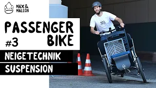 Turbo Cargo Bike Tricycle with Suspension | PASSENGER BIKE