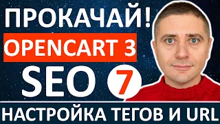 Настройка и улучшение SEO на OpenCart 3.0.3.6 русская сборка - урок 7