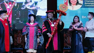 Investiture of Dr. Tirso A. Ronquillo, The First President of The National Engineering University