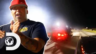 Racer Chokes When Rival Drives Close To The Line | Street Outlaws: Mega Cash Days