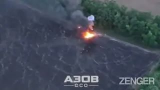 WAR IN UKRAINE: Azov Special Forces Troops Hunted Down And Destroyed Two Russian BMP-3s In One Day
