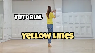 Yellow Lines - Line Dance (Tutorial)