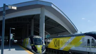 Brightline unveils new train station at Orlando International Airport