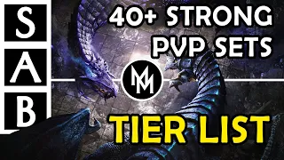 ESO - The Top PvP Sets in 2023 - Item Set Tier List