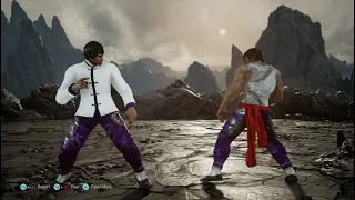 Tekken 7 Forest Law With Bruce Lee Voice Combo