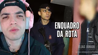 Noia reagindo ao Sargento Nantes da Rota