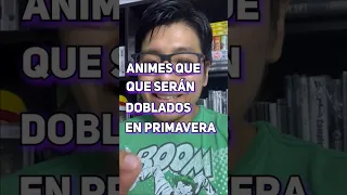 Estos son los #animes que tendrán su #doblaje en latino en abril #crunchyroll #animeshorts #anime