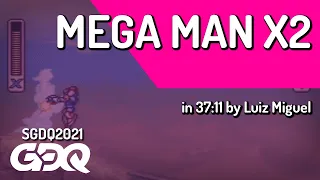 Mega Man X2 by Luiz Miguel in 37:11 - Summer Games Done Quick 2021 Online