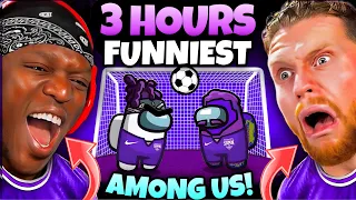 *3 HOURS* OF SIDEMEN AMONG US! (FUNNIEST VIDEOS)