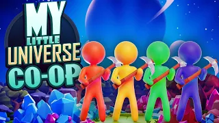 BUILD A PLANET TOGETHER!! - My Little Universe (Co-op Gameplay)