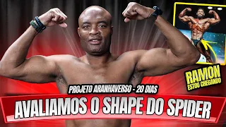 AVALIAMOS O FÍSICO DO ANDERSON SILVA - ELE FOI DESAFIADO PARA UM PROJETO