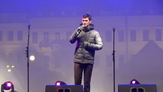 Концерт  артистов  и  оркестра  на  Марсовом  поле  27 01 2018г