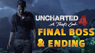 Uncharted 4: A Thief's End - Final Boss & Game Ending (Crushing Difficulty)