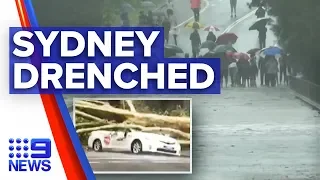 Sydney mass flooding, suburbs evacuated, schools closed | Nine News Australia