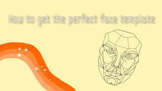 How to get the perfect face filter | easy golden ratio face template tutorial
