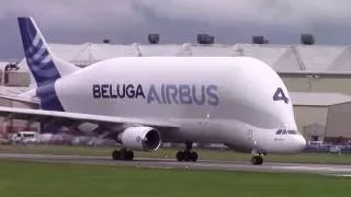 Beluga landing at Hawarden UK  26-5-16