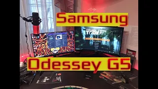 Samsung Odessey G5. Краткий обзор