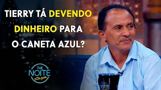 Caneta Azul abre o jogo sobre a relação com o cantor Tierry | The Noite (29/03/23)