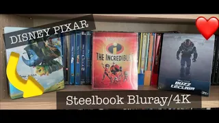 DISNEY PIXAR : MA COLLECTION STEELBOOK BLURAY /4K ( +20)