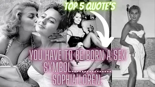 "Unlock the Secrets of Sophia Loren in 1 Minute!" #quotes #video #positive @Quotes819