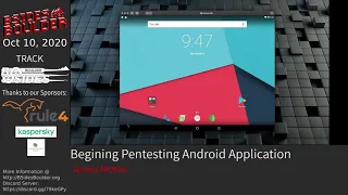 James McKee - Beginning Pentesting Android Applications