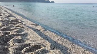 Утро на пляже Клеопатры, Алания, Турция, август 2017