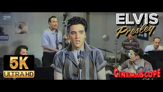 Elvis Presley AI 5K Colorized / Restored - Don't Leave Me now (1957)