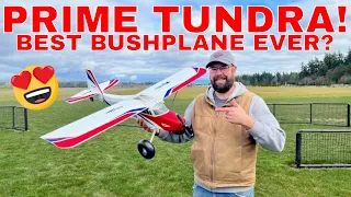 MAIDEN FLIGHT! AMAZING NEW Durafly Prime Tundra PT1200 STOL BEST TRAINER PRO BUSHPLANE EVER