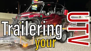 Complete Guide: UTV Towing & Trailering