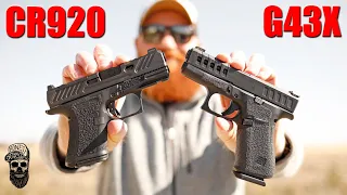 Shadow Systems CR920 vs Glock 43X: The King Dethroned?