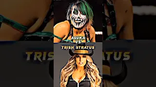 Asuka Vs Trish Stratus comparison video 🔥❤️👍 #shorts