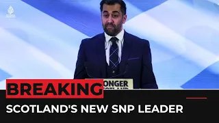 Scotland’s ruling SNP picks Humza Yousaf to succeed Sturgeon