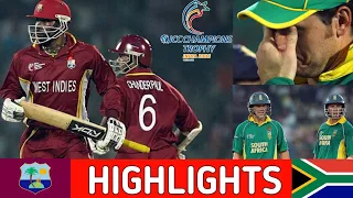 ICC Champions Trophy, 2006 - Semi Finals - West Indies vs South Africa - Cricket Epic Battle