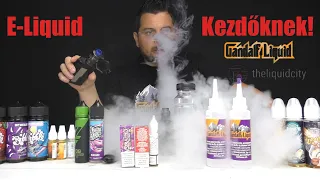 E-Cigi E-Liquid keverése, összetevői, felhasználási javaslatok kezdőkenek!