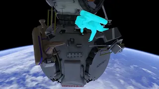 Russian Spacewalk 51 outside the International space station