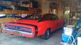 1969 Dodge Charger - Cold Start - 440 V8