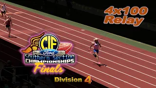 2023 TF - CIF-ss Finals (D4) - 4x100 Relay (Girls)