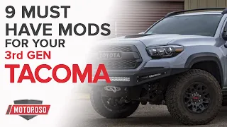 9 Must Have Mods for the 3rd generation Toyota Tacoma (2016+)