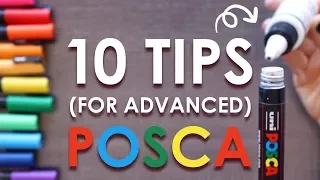 10 MORE Posca Pen Tips