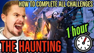 How to Complete ALL The Haunting Event Challenges in 1 Hour & Unlock LAPA SMG in Warzone Guide FAST