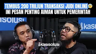 🔴 EKSKLUSIF! AIMAN WITJAKSONO BONGKAR SINDIKAT JUDI ONLINE, TERNYATA BANDARNYA “ORANG PENTING”