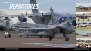 NONE STOP AVIATION ACTION - AIR TATTOO 2023 MONDAY DEPARTURES