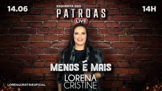 Live Menos é MAIS - Lorena Cristine AO VIVO - Cante #comigo