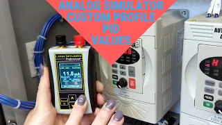 Simulate PID Setpoints using the PLC Tools SIM-ALP2 Analog Simulator 4-20mA Custom Profile Steps