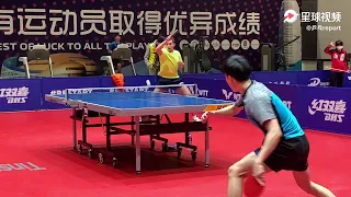 Lin Yun-Ju & Hugo Calderano Training | 2020 World Tour Grand Finals